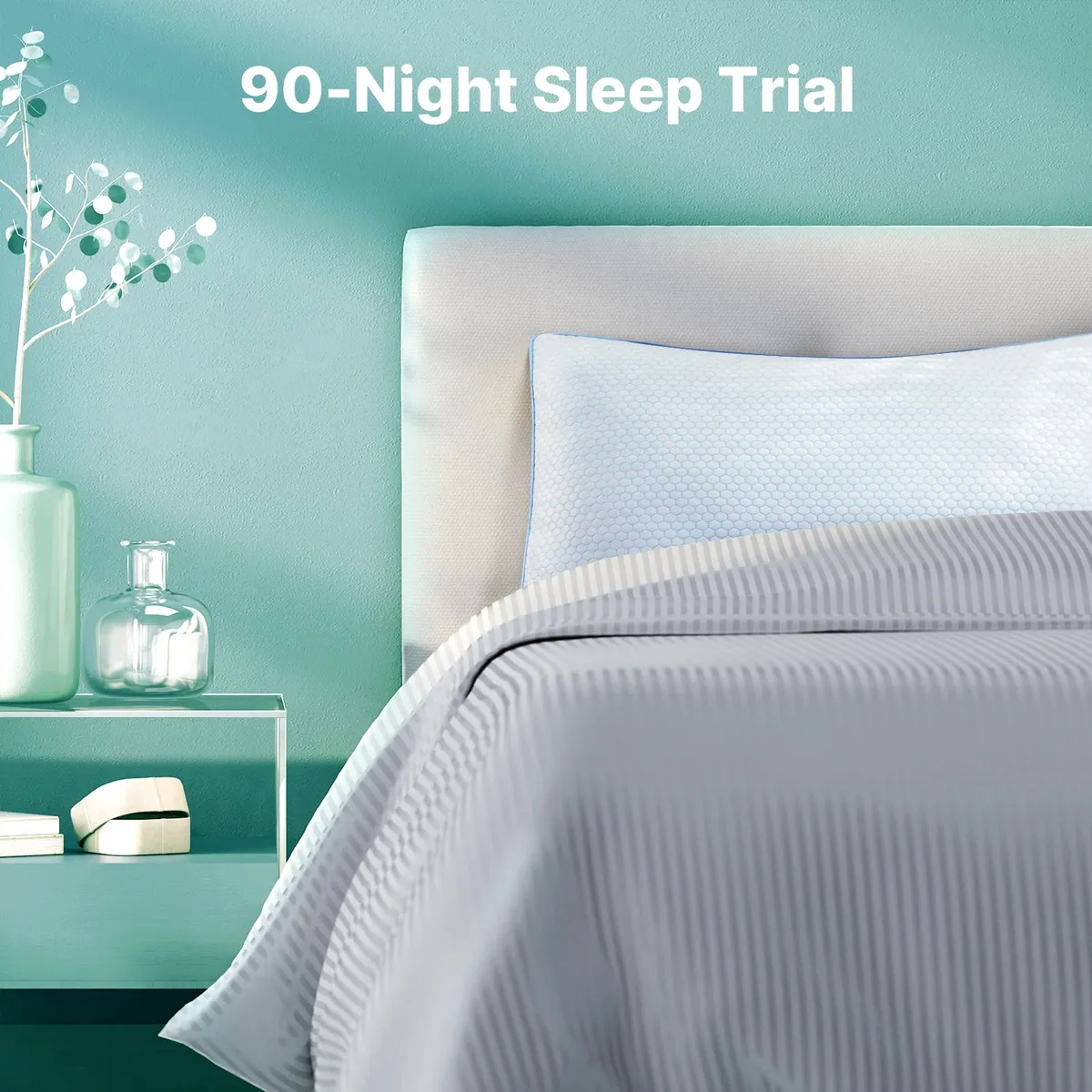 Bamboo Gel Memory Foam Pillow - Image 7