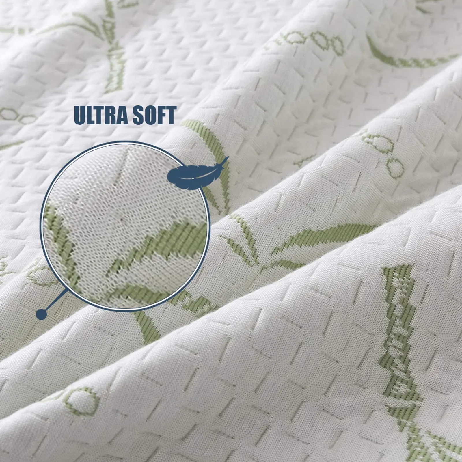 Waterproof Bamboo Mattress Protector - Image 2