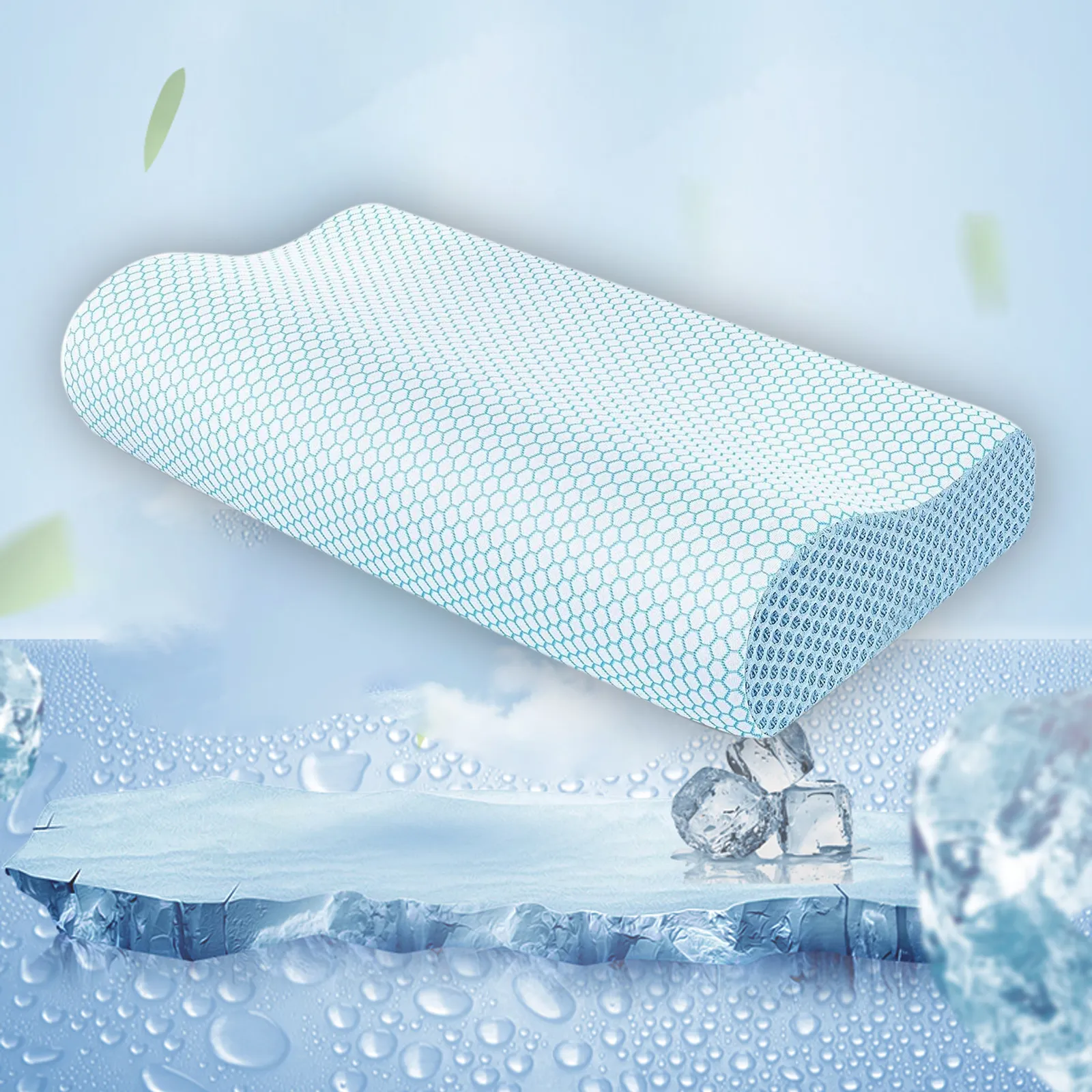 Cooling Cervical Memory Foam Pillow