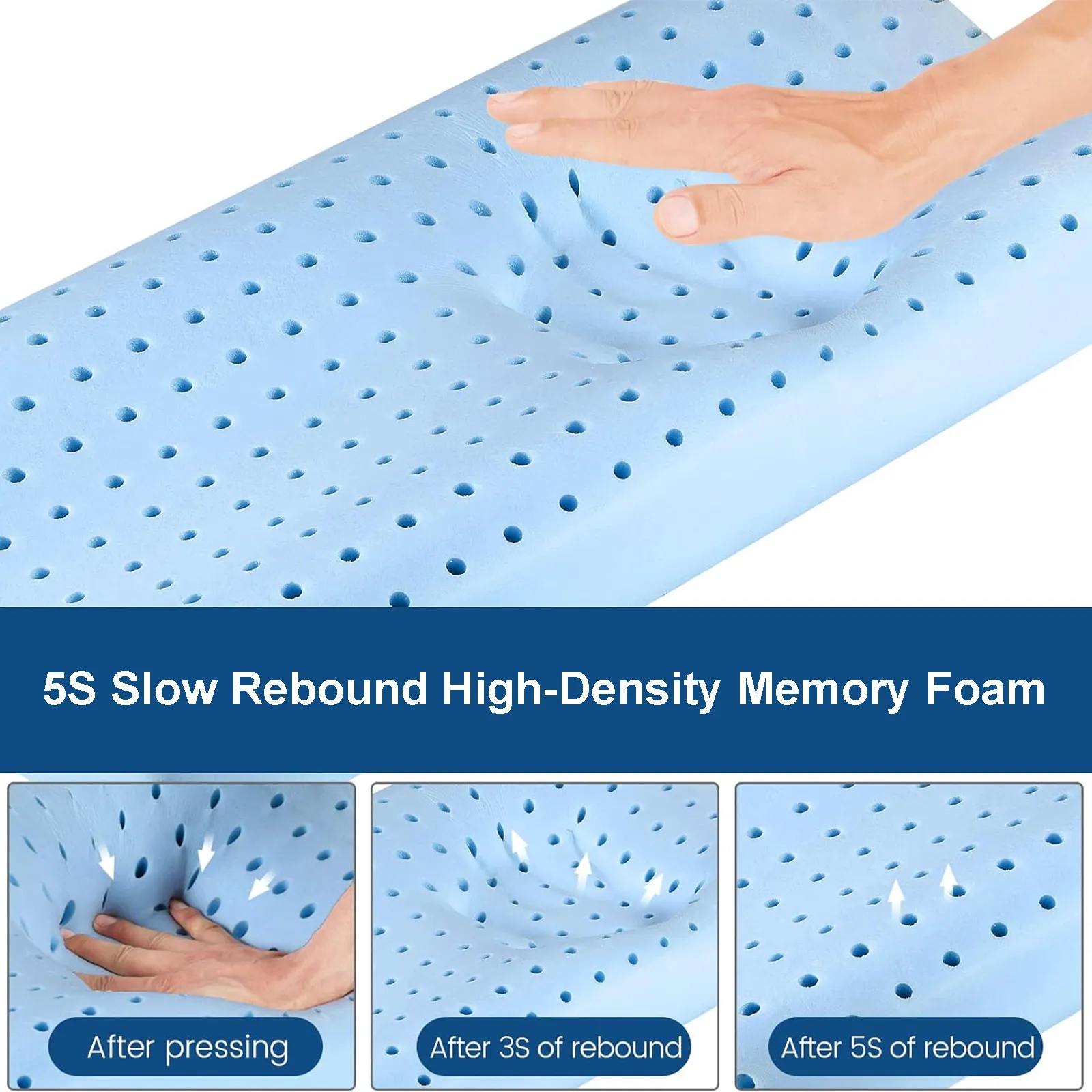 Cooling Cervical Memory Foam Pillow - Image 3