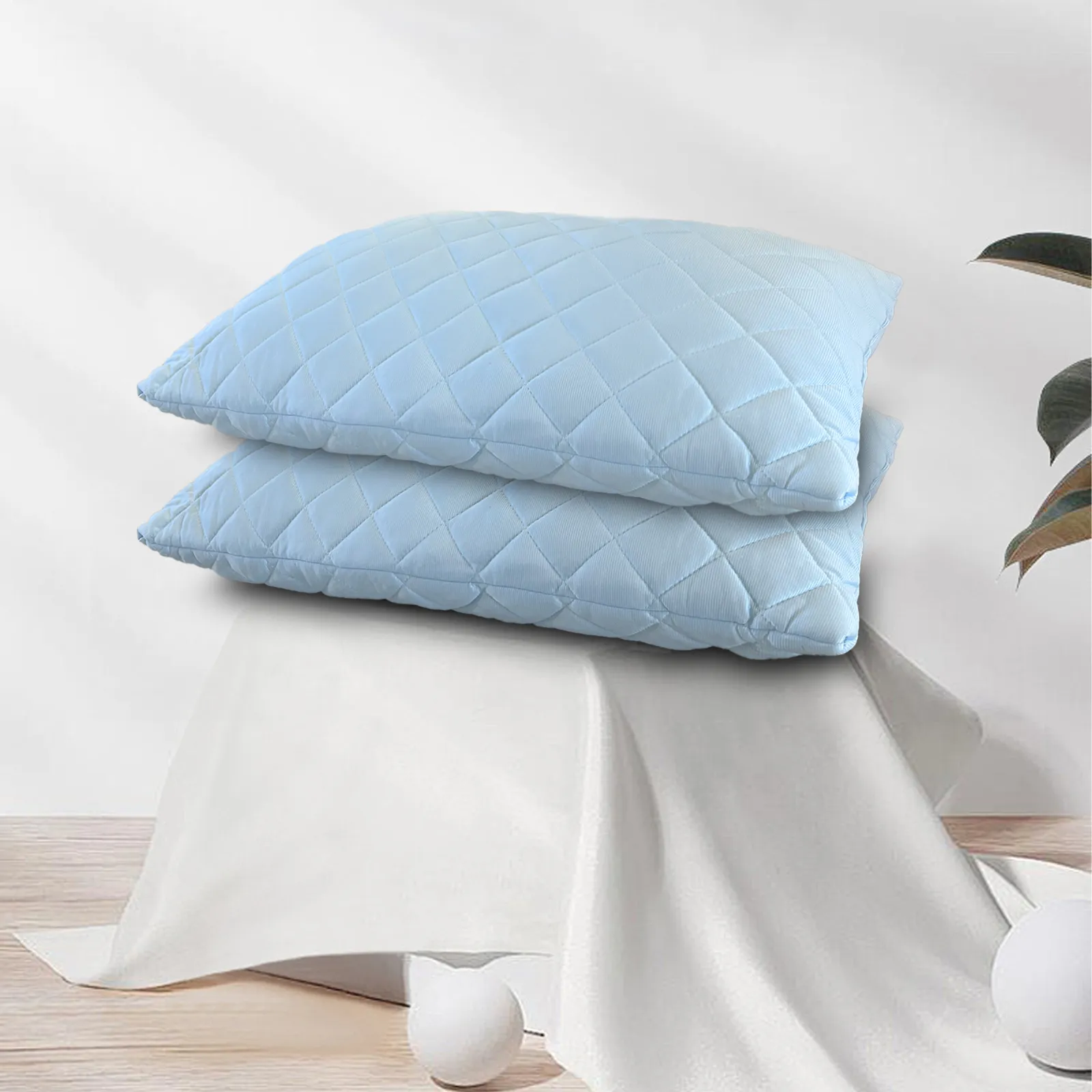 Summer Ice Cooling Soft Bed Pillow - Image 4