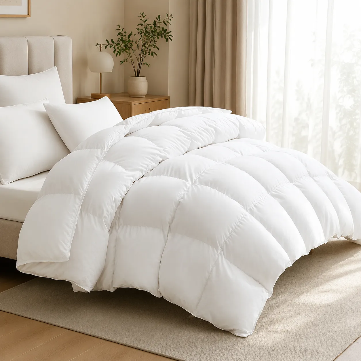 Leanor Duck Feathers Duvet - Image 2