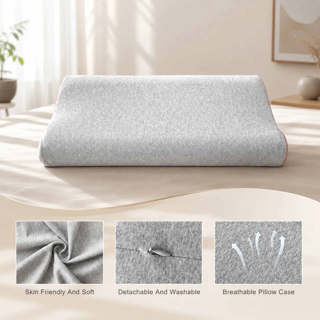 CloudAxis Memory Foam Pillow - Image 2